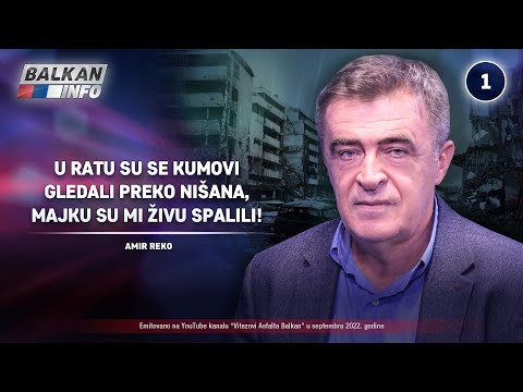 INTERVJU: Amir Reko - Kumovi su se gledali preko nišana, to je bila ...