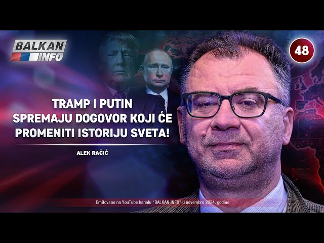 INTERVJU: Alek Račić – Tramp i Putin spremaju dogovor koji će promeniti ...