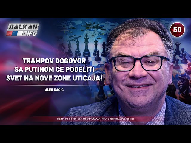 INTERVJU: Alek Račić – Trampov dogovor sa Putinom će podeliti svet na ...