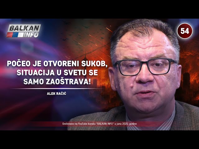 INTERVJU: Alek Račić – Počeo je otvoreni sukob, situacija u svetu se ...